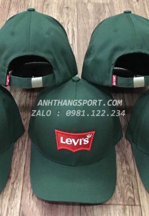 Xưởng sỉ nón thể thao Levi's chất kaki cao cấp