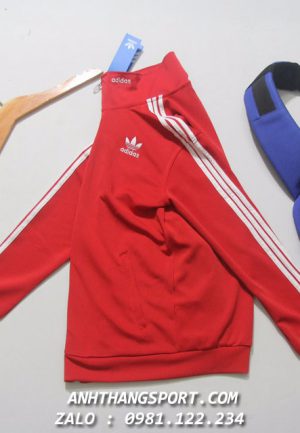 Chuyên sỉ áo khoác thể thao Adidas Bomber Original 2019 màu đỏ