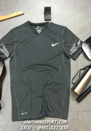 mua sỉ áo thể thao nam Nike Drifit 2019 màu xám