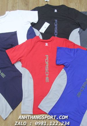 Xưởng may sỉ áo thể Adidas Porsche phối lưới