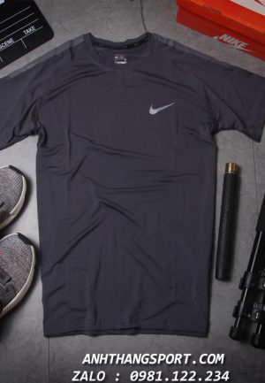 Nơi bán sỉ áo thể thao Nike Drifit 2019 màu xám rất đẹp