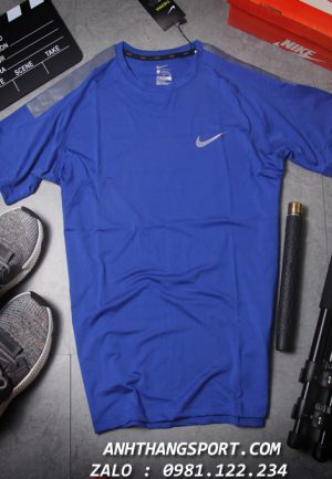 Bỏ sỉ đồ thể thao nam mẫu Nike Drifit 2019 màu xanh