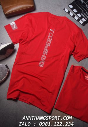 xưởng sỉ áo thể thao Puma Evo Speed 2019 màu đỏ