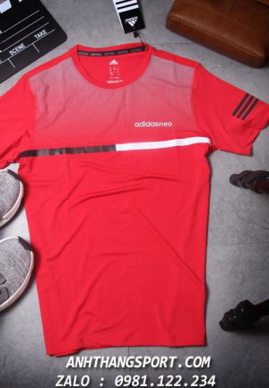 Mẫu áo thể thao Adidas Neo 2019 màu đỏ