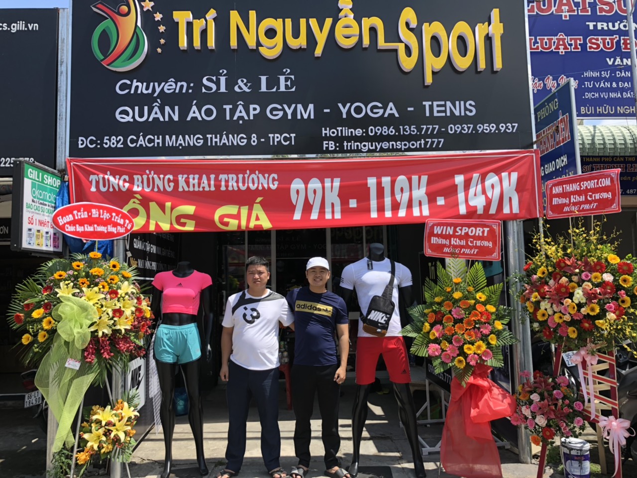 Tưng Bừng Khai Trương Cửa Hàng Thể Thao Tại Cần Thơ - Trí Nguyễn Sport