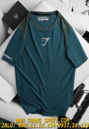 Áo thể thao nam màu xanh nhớt đẹp hè 2023
